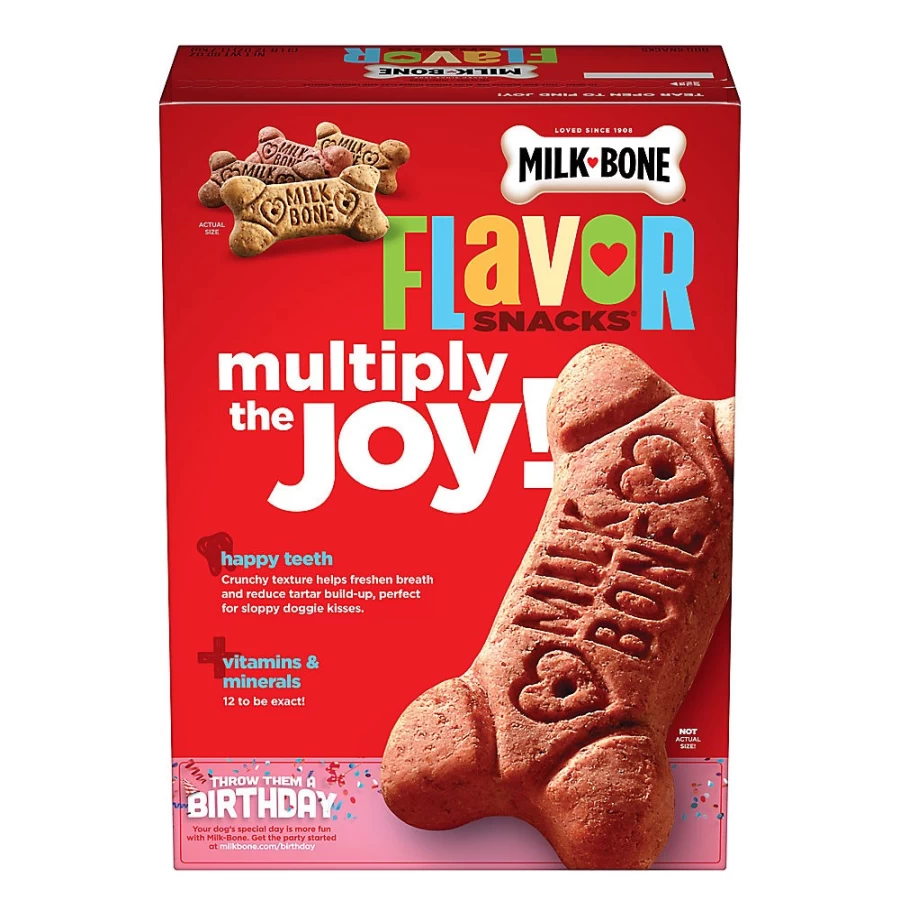 PetSmart Milk-Bone Sausage Flavor Dog Treats for All Ages - Healthy Snacks for Dogs