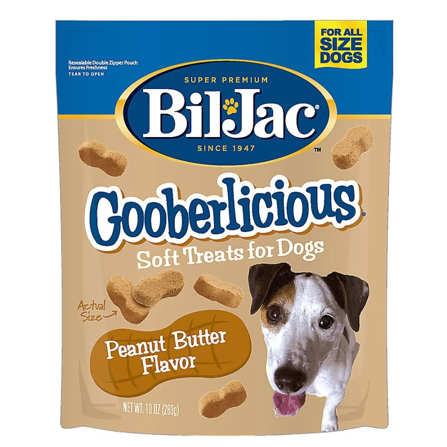Bil-Jac Gooberlicious Peanut Butter Flavored Dog Treats | PetSmart Healthy Training Snacks for Dogs