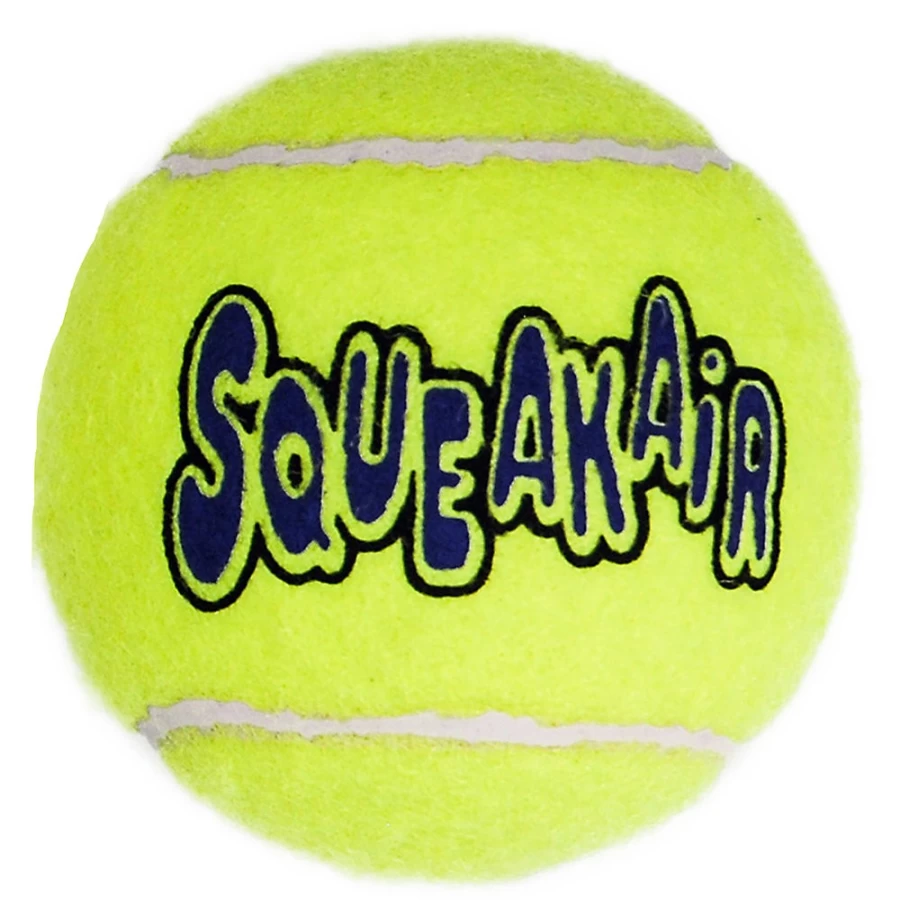 PetSmart KONG AirDog Squeaker Tennis Ball Dog Toy - 3 Pack for Interactive Play