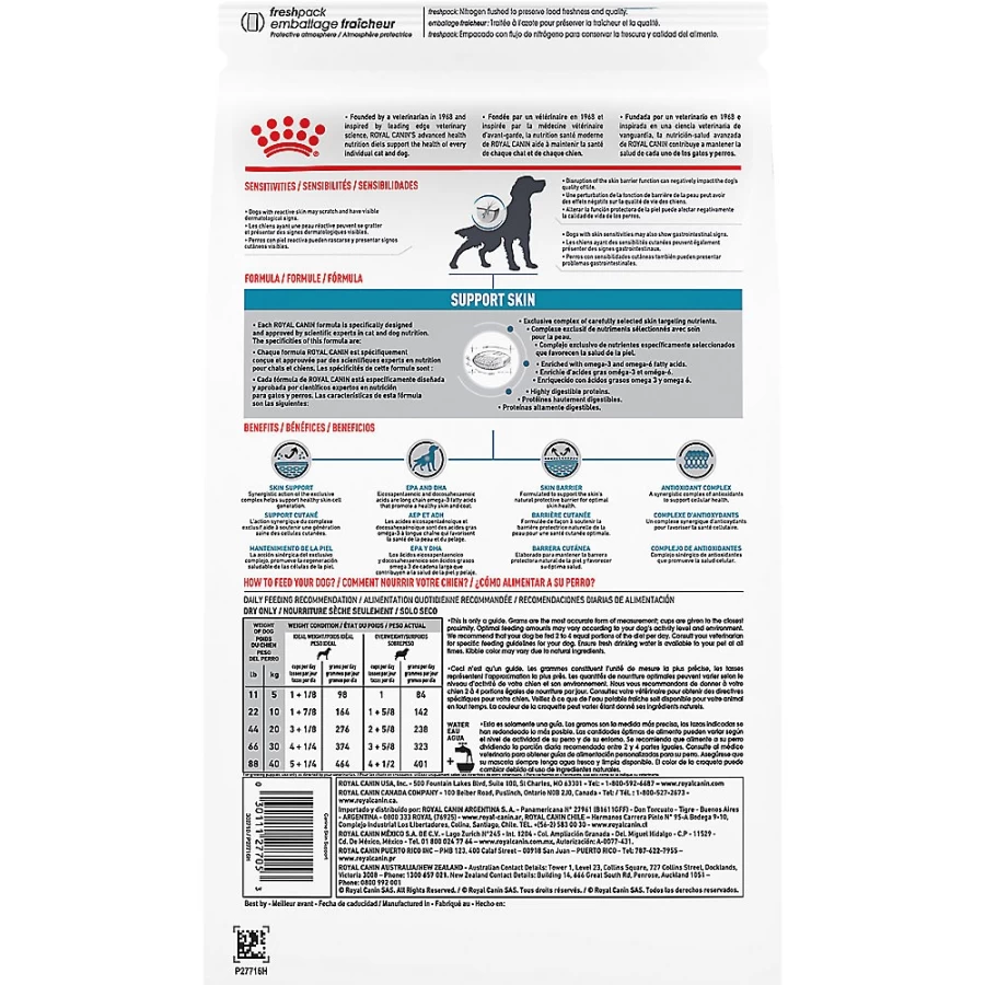 PetSmart Royal Canin Veterinary Diet Adult Dry Dog Food for Skin Support