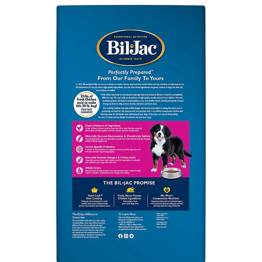 Bil-Jac Large Breed Puppy Dry Dog Food | High-Protein Nutrition for Growing Dogs | PetSmart