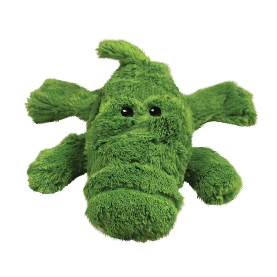 PetSmart KONG Ali The Alligator Plush Dog Toy with Squeaker - Durable Chew-Proof Puppy Plaything