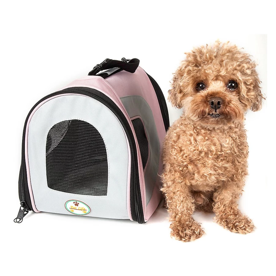 PetSmart Airline-Approved Foldable Mesh Pet Carrier for Dogs & Cats - Lightweight Sporty Design