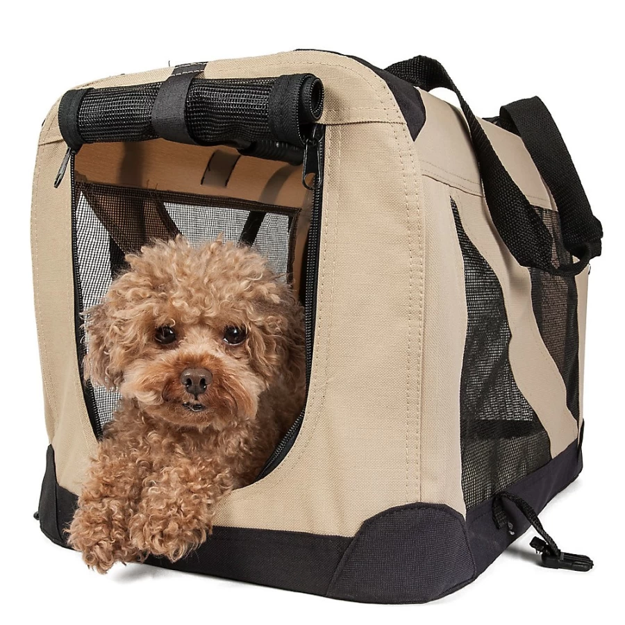 PetSmart 360 Vista View Deluxe Pet Carrier for Dogs & Cats – Airline Approved Travel Carrier