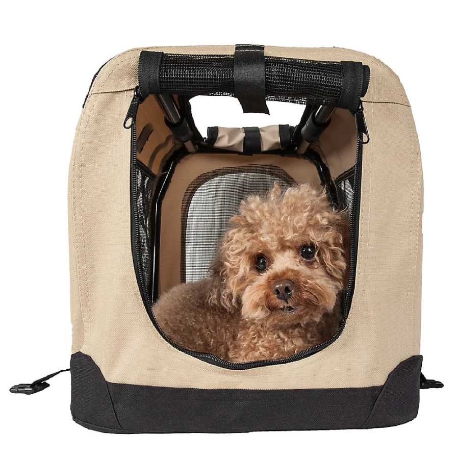 PetSmart 360 Vista View Deluxe Pet Carrier for Dogs & Cats – Airline Approved Travel Carrier