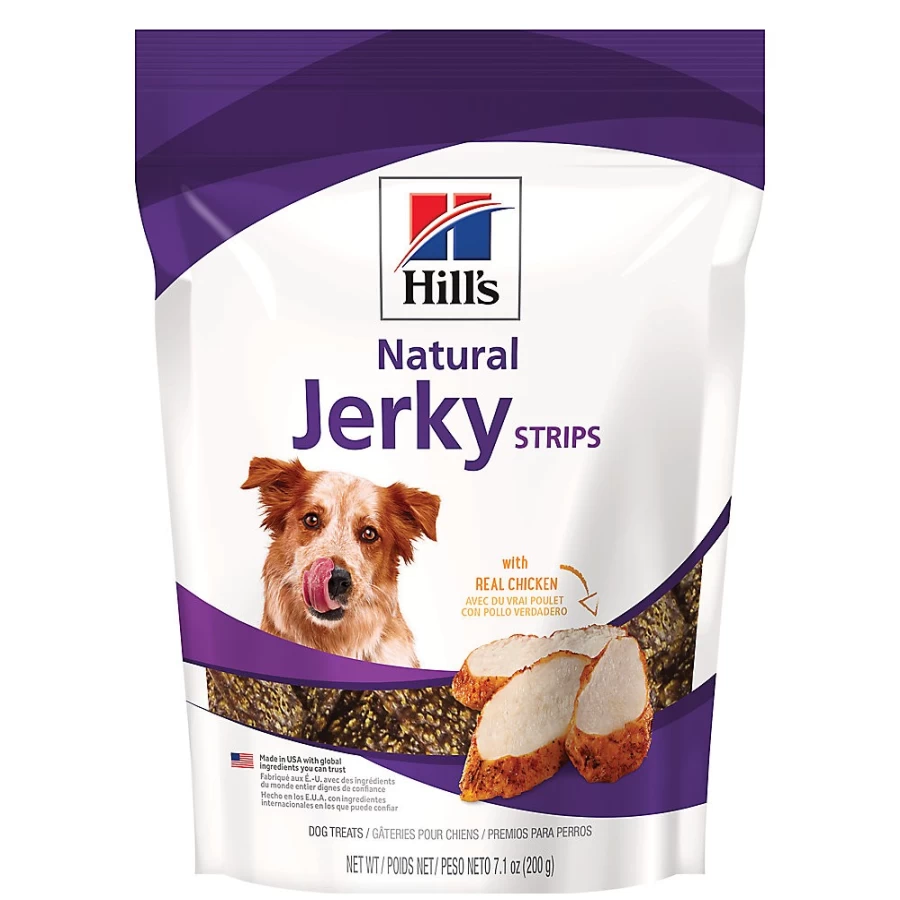PetSmart Hill's Science Diet Natural Chicken Flavor Jerky Strips Dog Treats for Healthy Training & Rewards