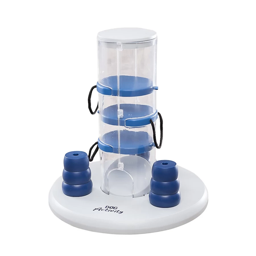 PetSmart Trixie Interactive Gambling Tower Puzzle Toy for Dogs - Mental Stimulation & Fun Play