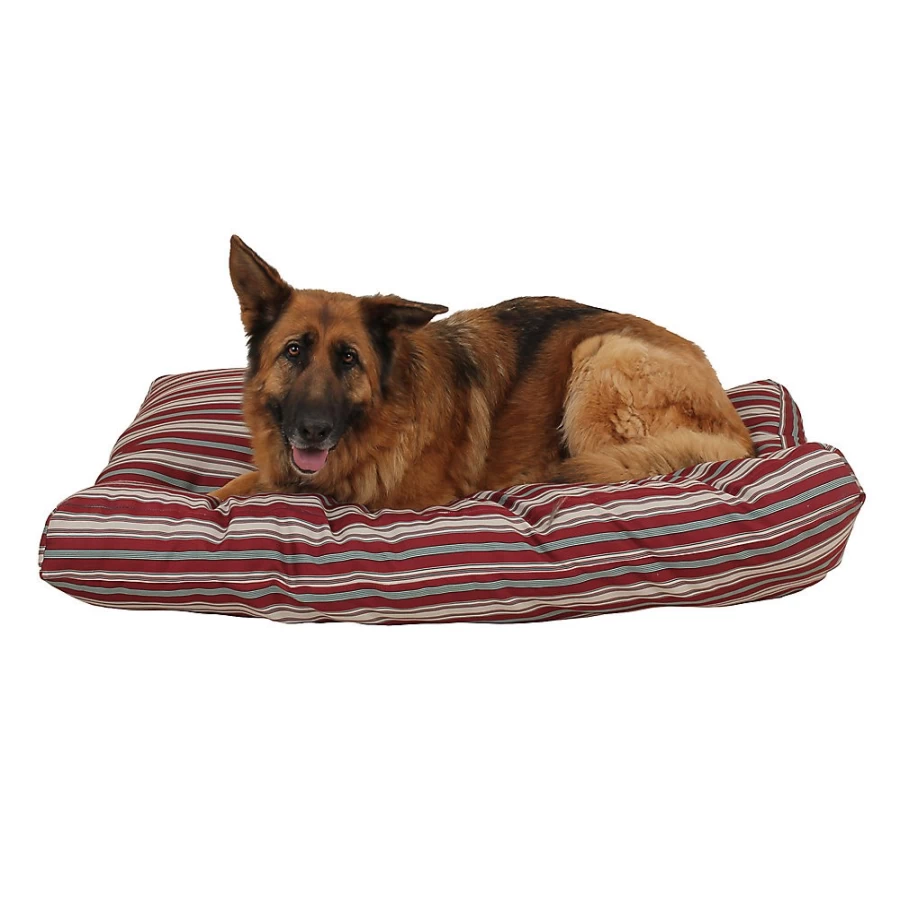 PetSmart Striped Indoor/Outdoor Dog Bed - Comfortable & Durable Carolina Pet Design