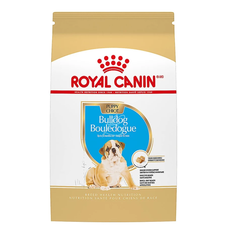 "PetSmart Royal Canin Bulldog Puppy Dry Dog Food - Breed Specific Nutrition for Bulldog Puppies"