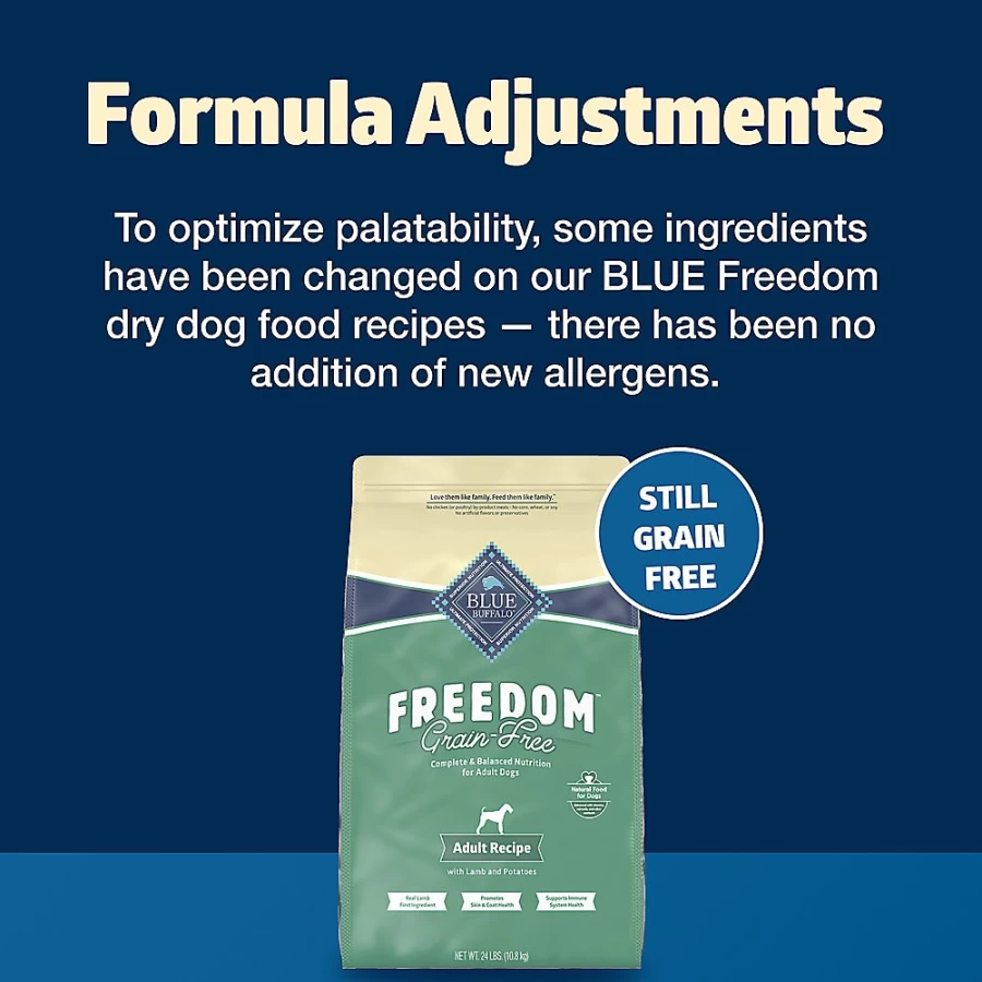 PetSmart Blue Buffalo Freedom Grain-Free Adult Dry Dog Food with Lamb Recipe