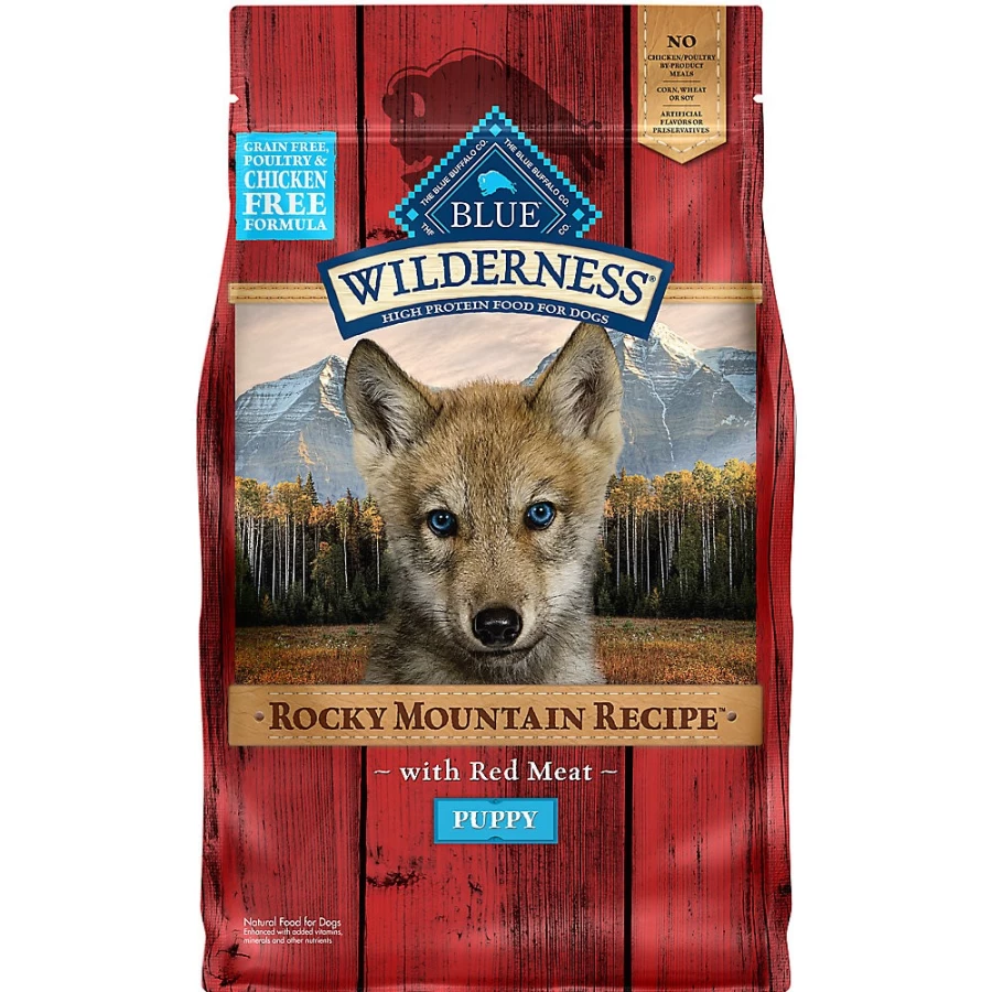 PetSmart Blue Buffalo Wilderness Grain-Free Puppy Dry Dog Food with Red Meat Recipe