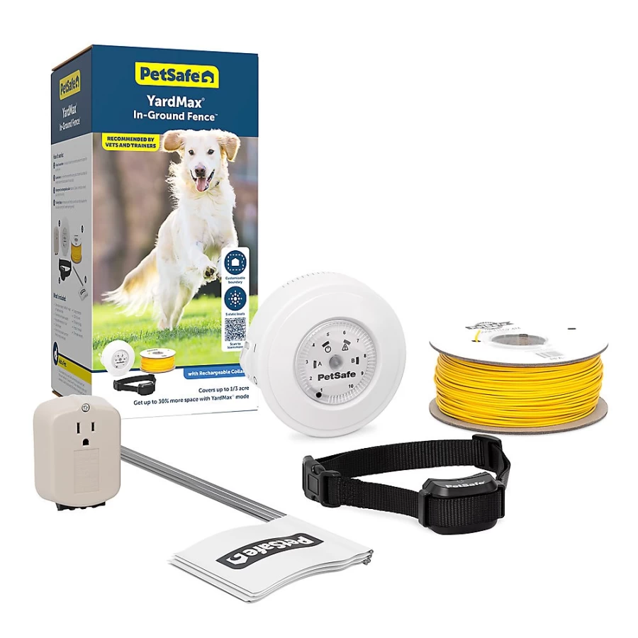 PetSmart Rechargeable In-Ground Dog Fence - PetSafe YardMax Wireless Electric Pet Containment System