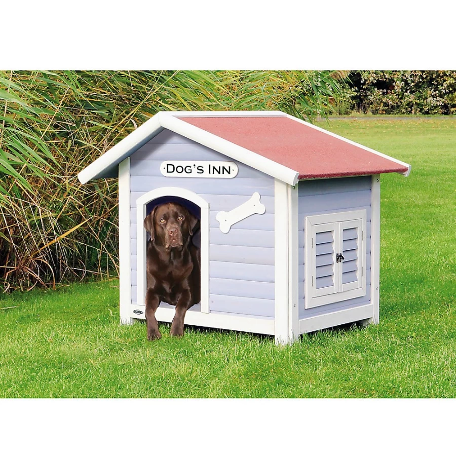 PetSmart Trixie Dog House - Outdoor Wooden Dog's Inn for Medium & Large Breeds