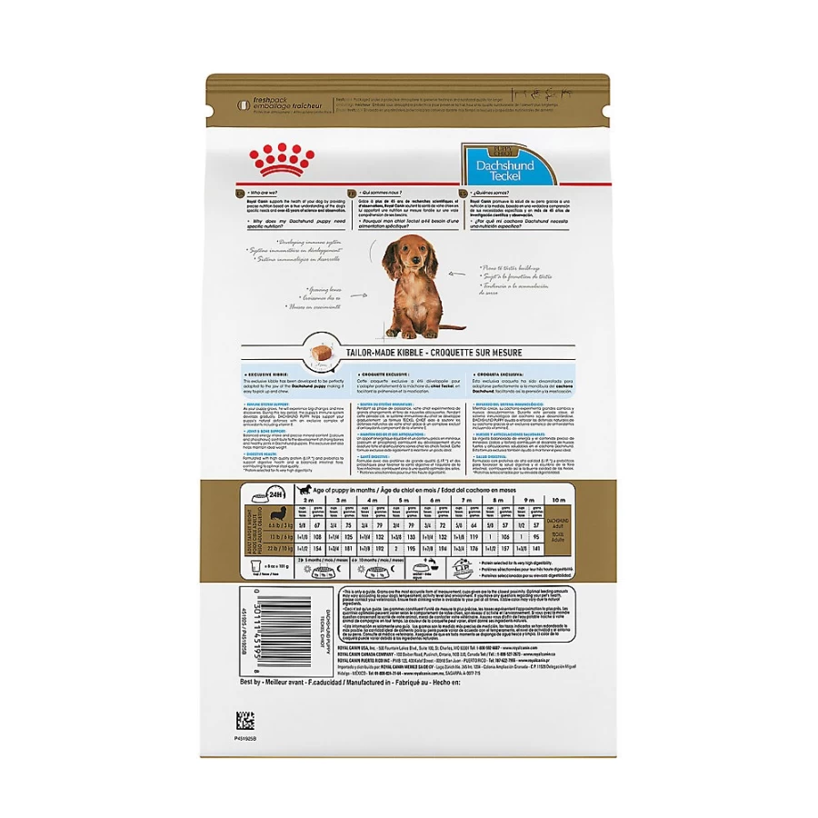 Royal Canin Dachshund Puppy Dry Dog Food - Breed Specific Nutrition for Small Dogs | PetSmart