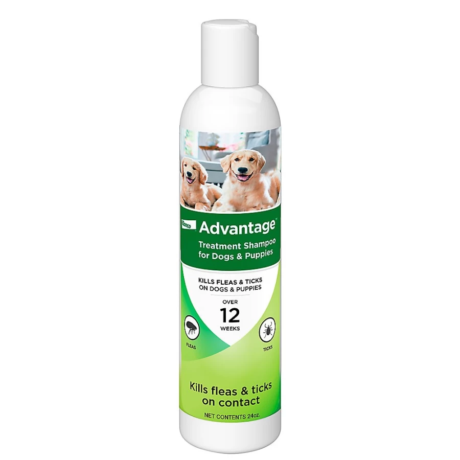 PetSmart Advantage Flea & Tick Shampoo for Dogs & Puppies – Kills Fleas, Ticks & Lice