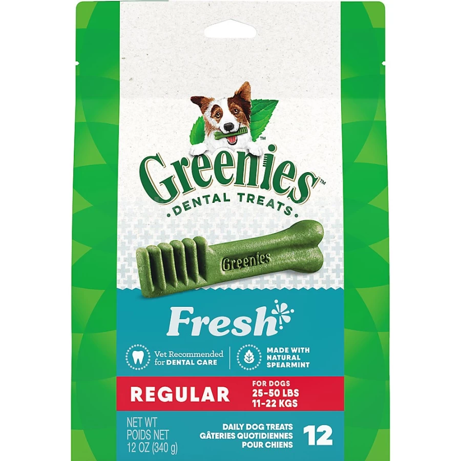 PetSmart Adult Dog Dental Treats - Natural Oral Care, Freshens Breath, Regular Size