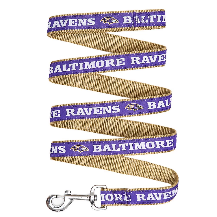 "PetSmart Baltimore Ravens NFL Dog Leash – Officially Licensed Team Pet Accessory"