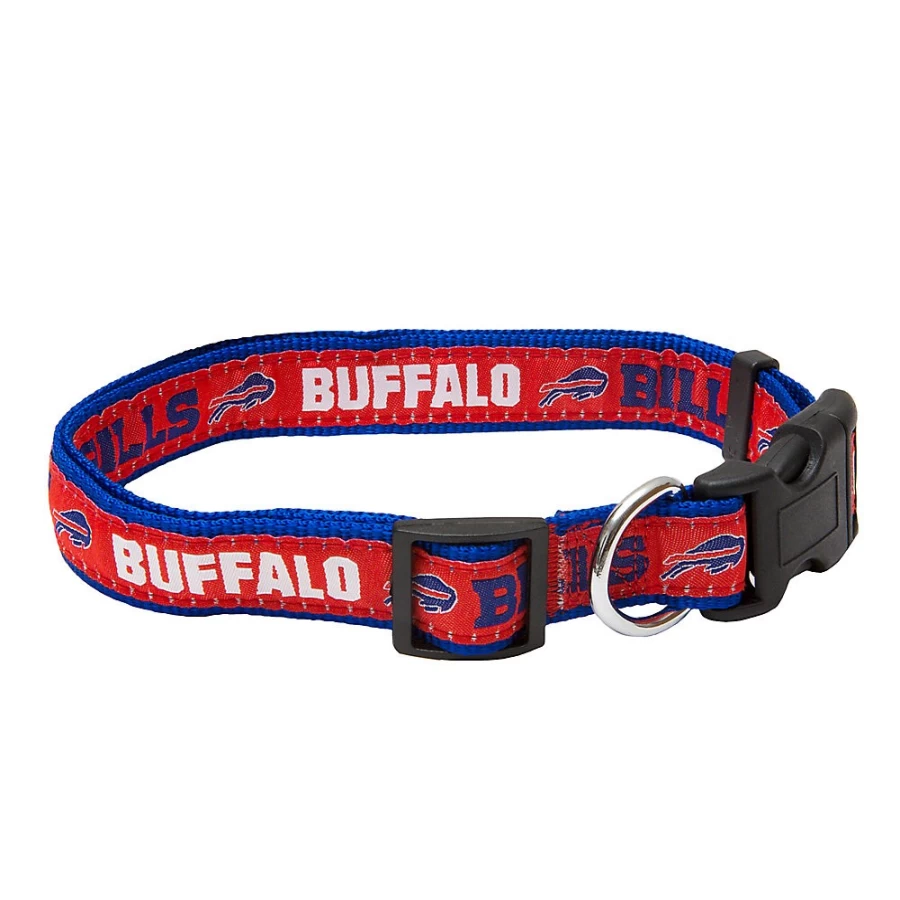 "PetSmart Buffalo Bills NFL Dog Collar – Official Team Design Pet Accessory"