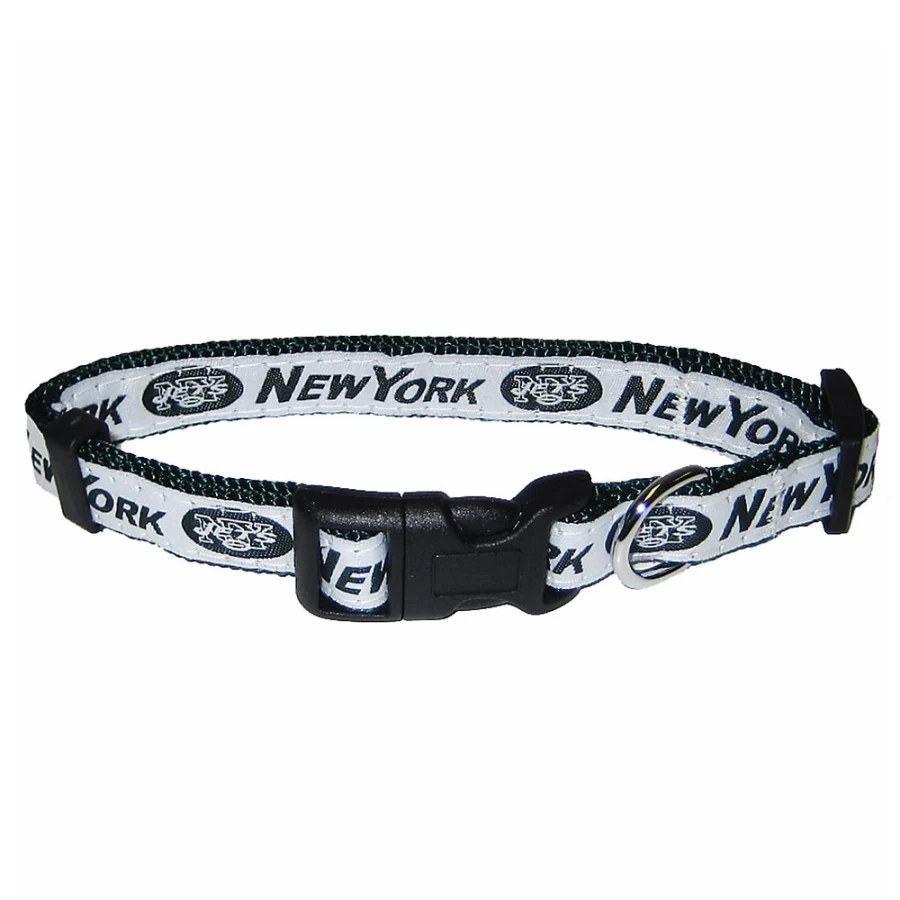 New York Jets NFL Officially Licensed Dog Collar – PetSmart Team Spirit Pet Gear