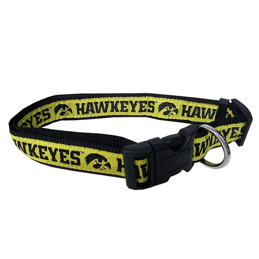 "Iowa Hawkeyes NCAA Officially Licensed Dog Collar – PetSmart"