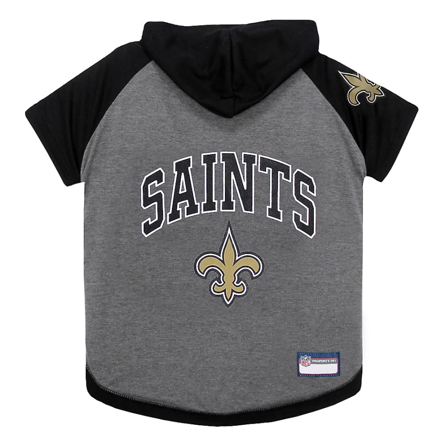 New Orleans Saints NFL Hooded Sweatshirt - PetSmart Team Fan Apparel