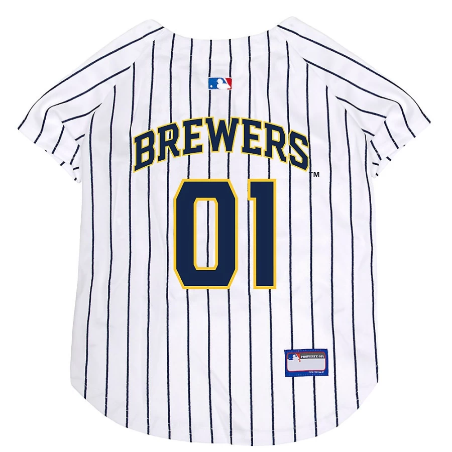 "PetSmart Milwaukee Brewers MLB Fan Jersey – Official Baseball Team Apparel"