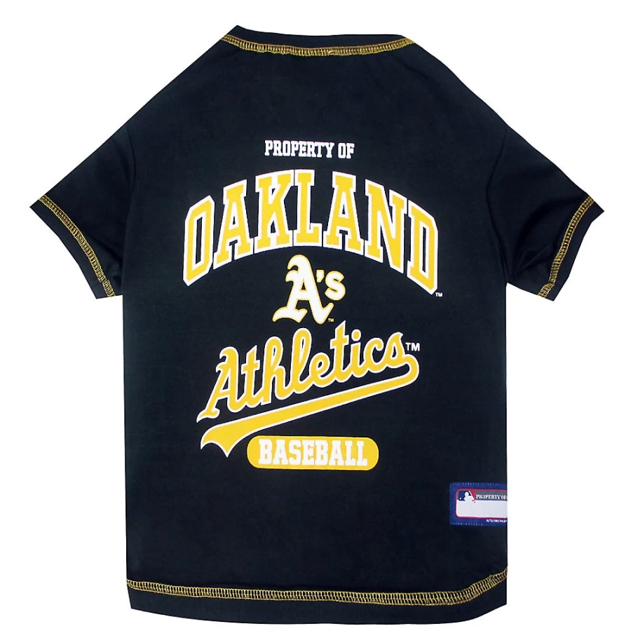 "PetSmart Oakland Athletics MLB Fan T-Shirt - Official Team Baseball Tee"