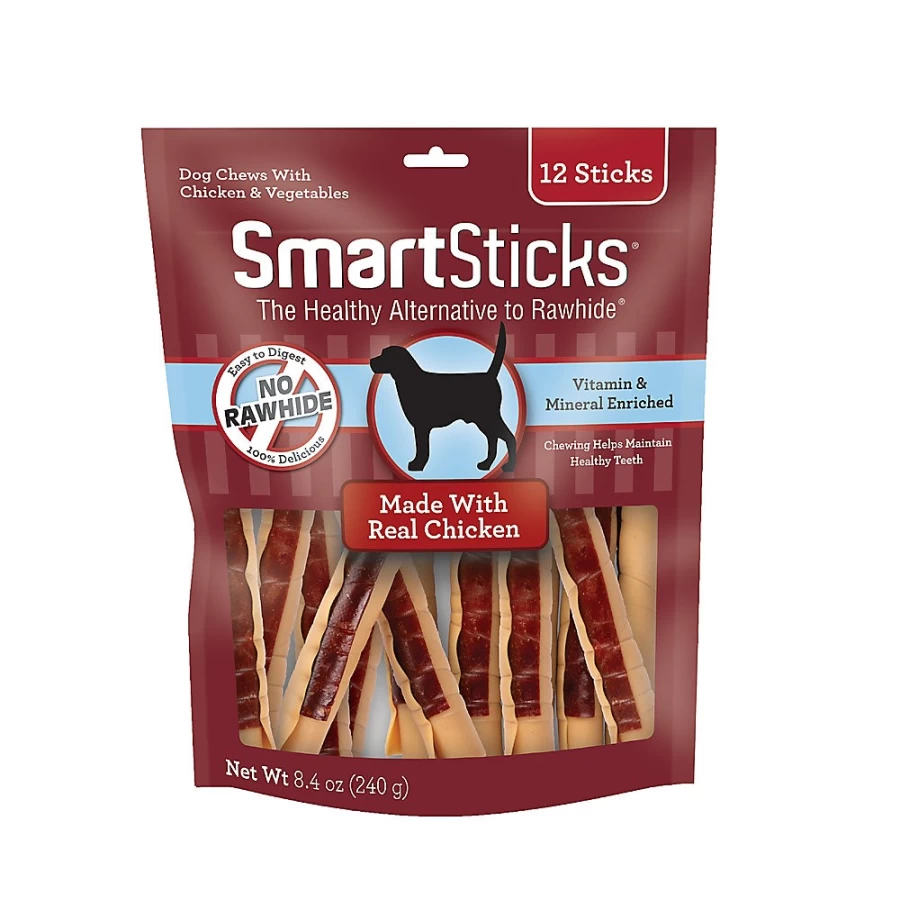 PetSmart SmartBones SmartSticks Chicken Flavor Dog Treats for Healthy Chewing