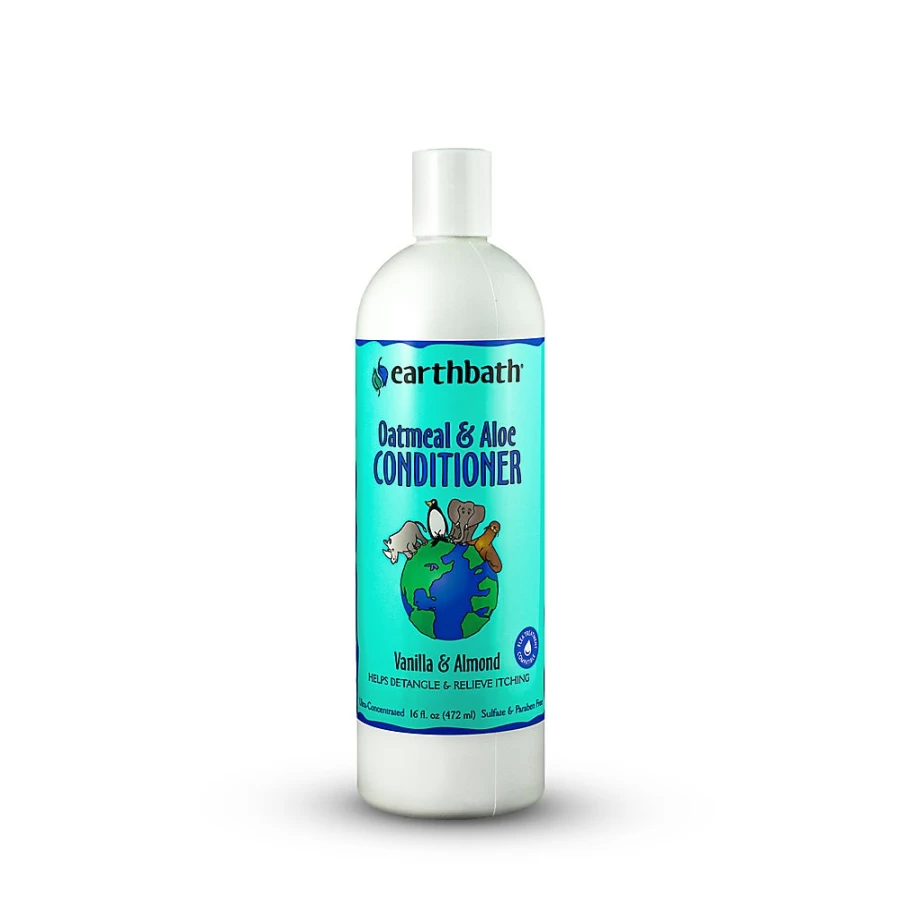 Earthbath Oatmeal & Aloe Pet Conditioner for Dogs & Cats - Vanilla & Almond Scent by PetSmart