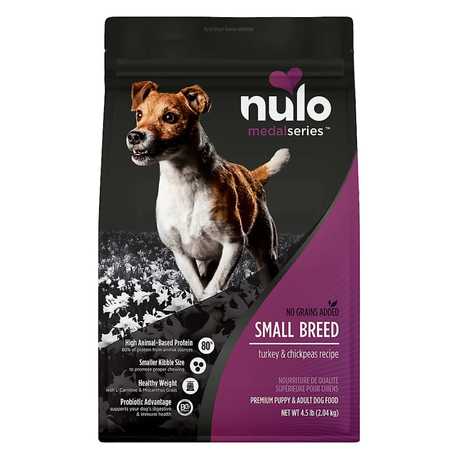 "Nulo MedalSeries Small Breed Adult Dry Dog Food - Turkey Recipe | PetSmart"