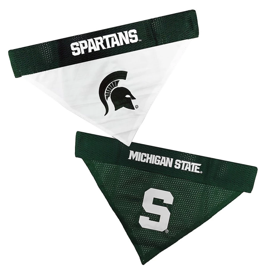 PetSmart Michigan State Spartans NCAA Reversible Dog Bandana for Pets