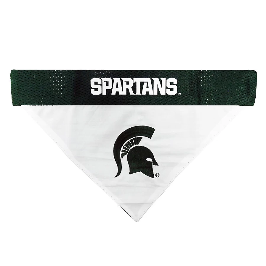 PetSmart Michigan State Spartans NCAA Reversible Dog Bandana for Pets