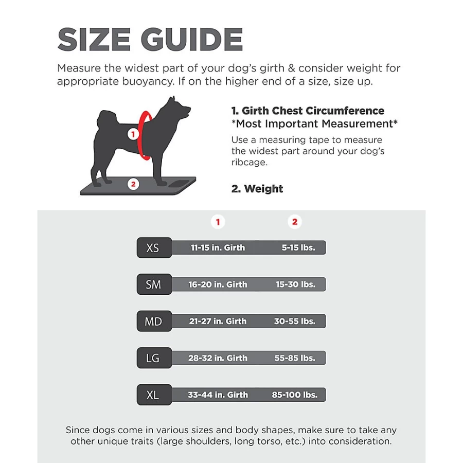 PetSmart Outward Hound Dawson Dog Life Jacket for Swimming & Water Safety