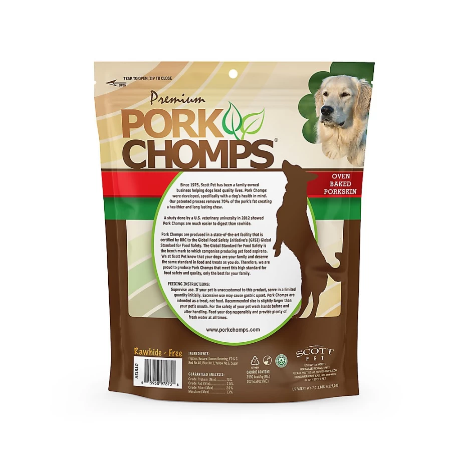 PetSmart Bacon Flavor Rawhide-Free Knotted Bone Dog Chew Treats for Dental Health