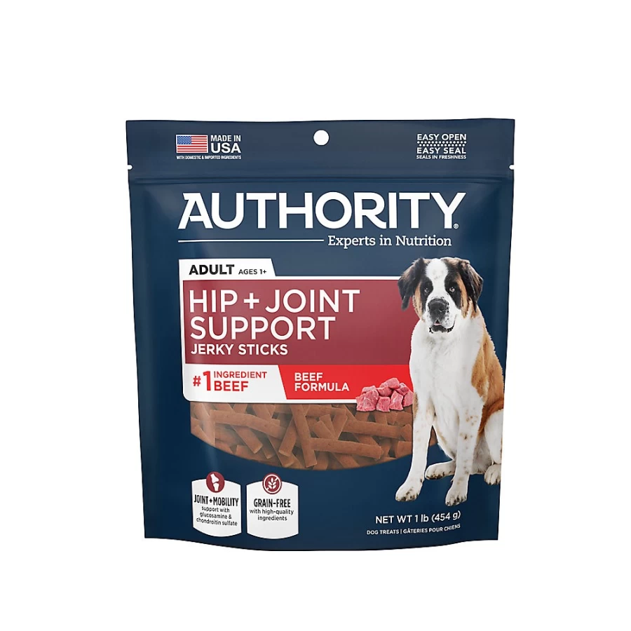 PetSmart Authority Hip & Joint Health Dog Treats - Supports Mobility & Joint Care