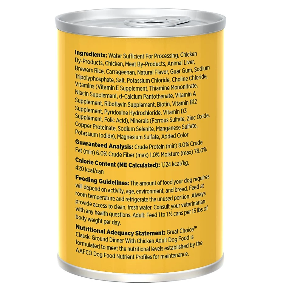 "PetSmart Classic Ground Dinner Adult Dog Food - Great Choice for Your Pet"