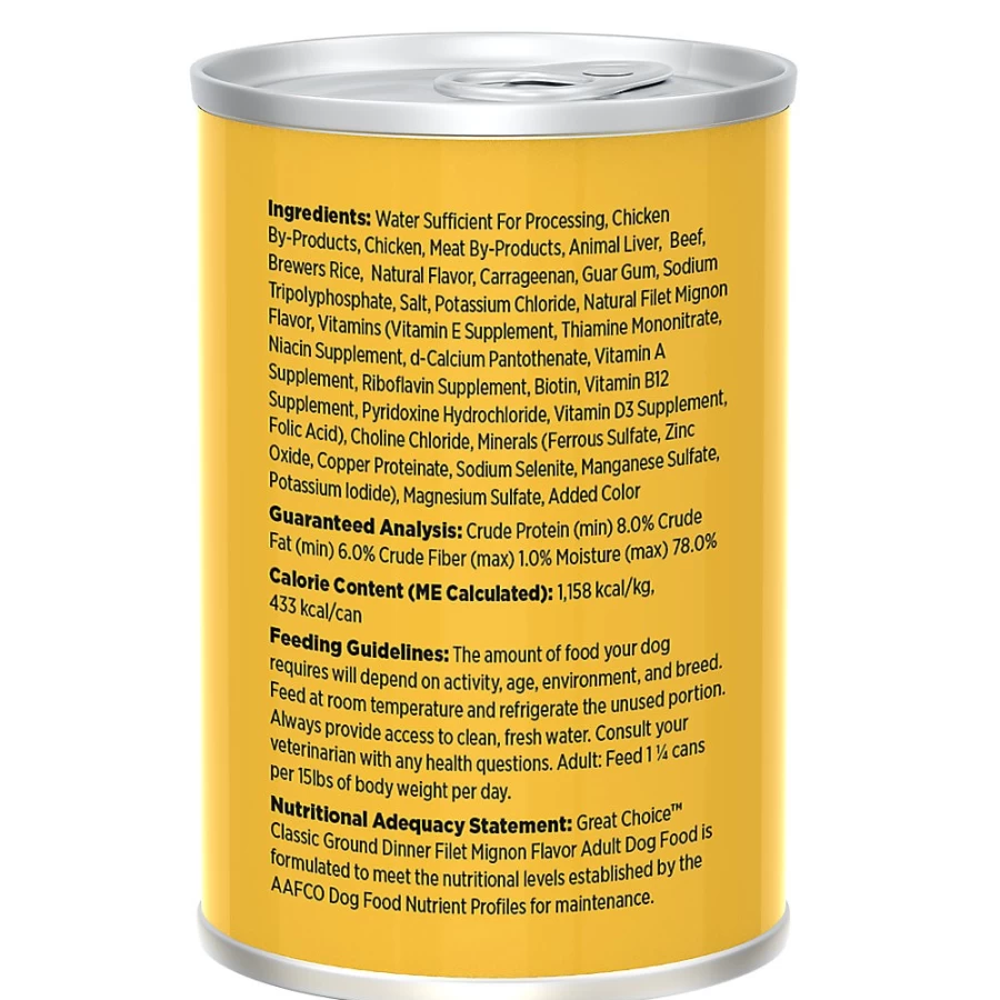 "PetSmart Classic Ground Dinner - Premium Adult Dog Food for Optimal Nutrition"