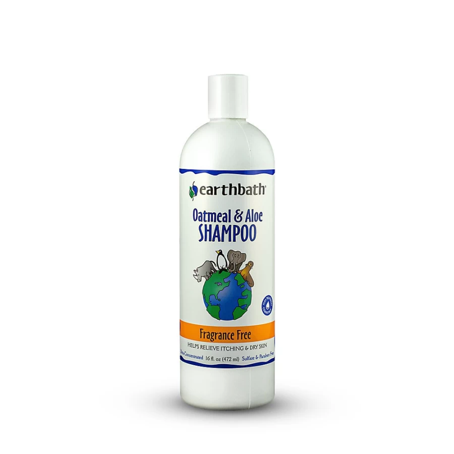 Earthbath Oatmeal & Aloe Fragrance-Free Pet Shampoo for Dogs & Cats | PetSmart