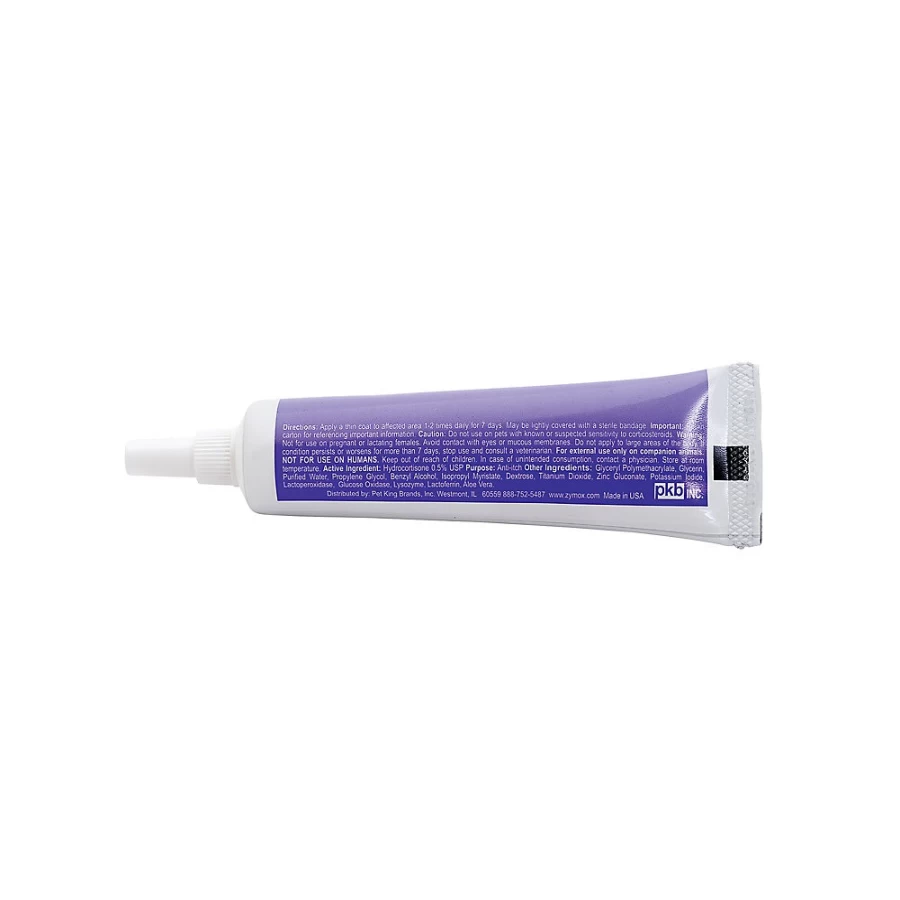 PetSmart Zymox 0.5% Hydrocortisone Cream for Dogs & Cats – Itchy Skin Relief & Dermatitis Treatment