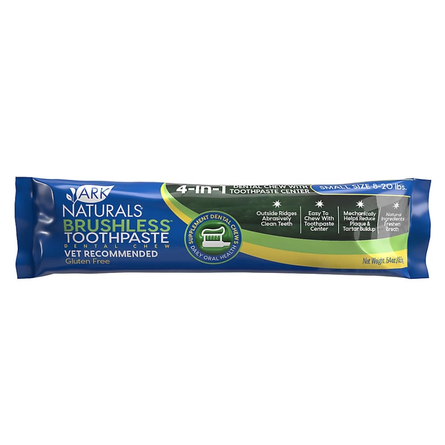 PetSmart Ark Naturals Brushless Toothpaste Dental Chew for Dogs - 1 Count, Oral Care Dog Treat
