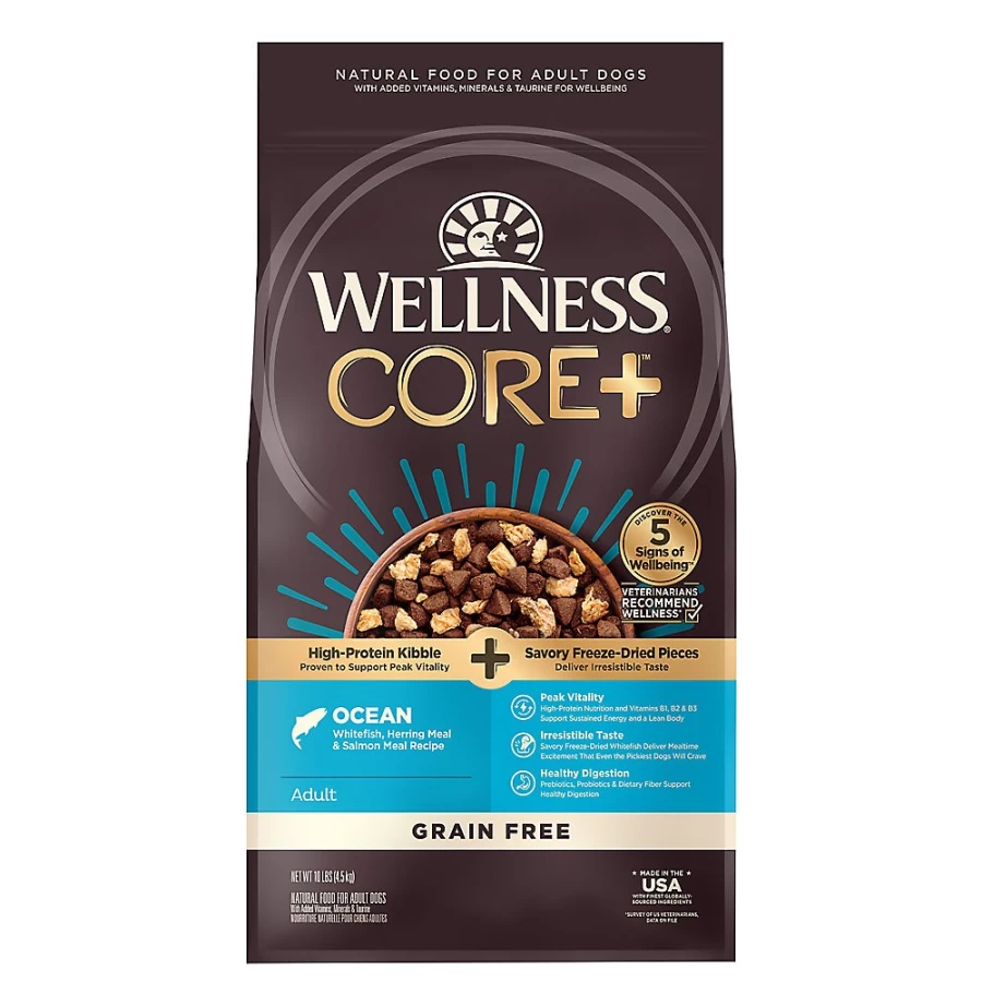 PetSmart Wellness CORE RawRev Natural Grain-Free Adult Dry Dog Food with Ocean Fish Recipe