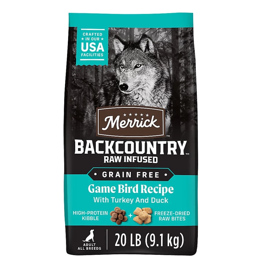 PetSmart Merrick Backcountry Grain-Free Dry Dog Food with Turkey - Gluten-Free Adult Recipe