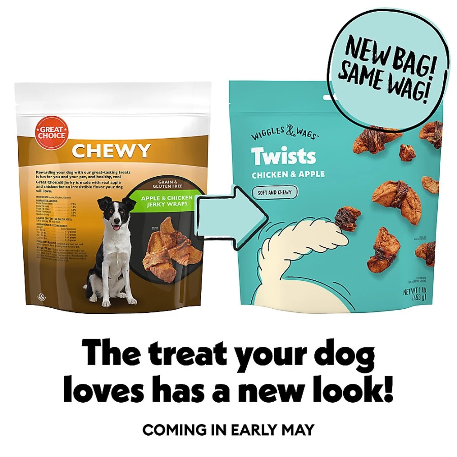PetSmart Apple & Chicken Flavored Dog Wrapped Treats - 16 Oz, Healthy Snack for Dogs
