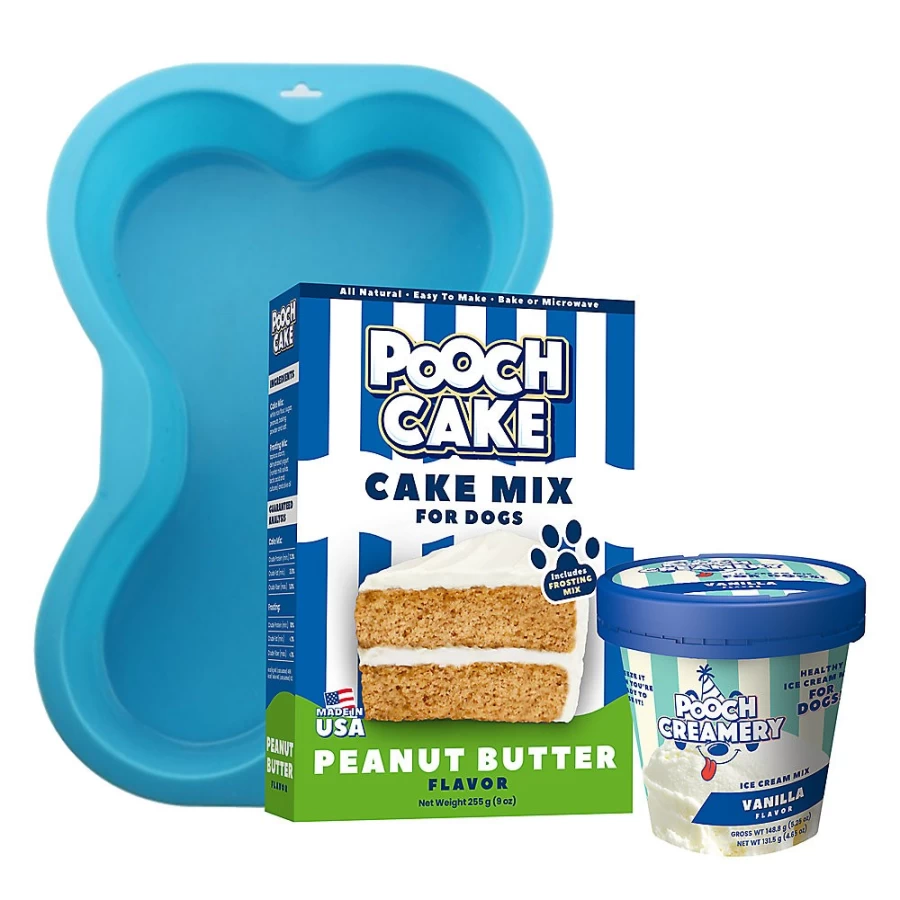 "PetSmart Pooch Cake Mix Ice Cream Kit – Homemade Dog Treats for Puppies & Dogs"