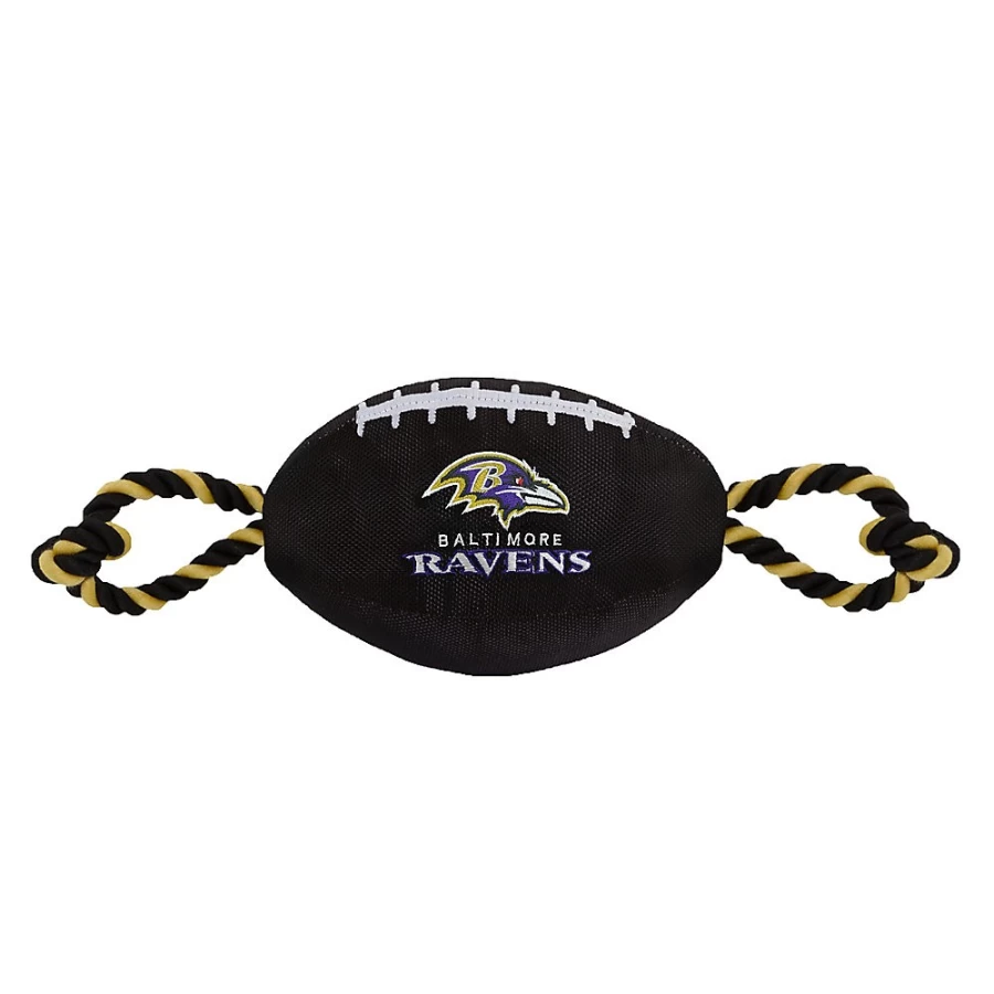 "PetSmart Baltimore Ravens NFL Rope Dog Toy for Chewing and Play"