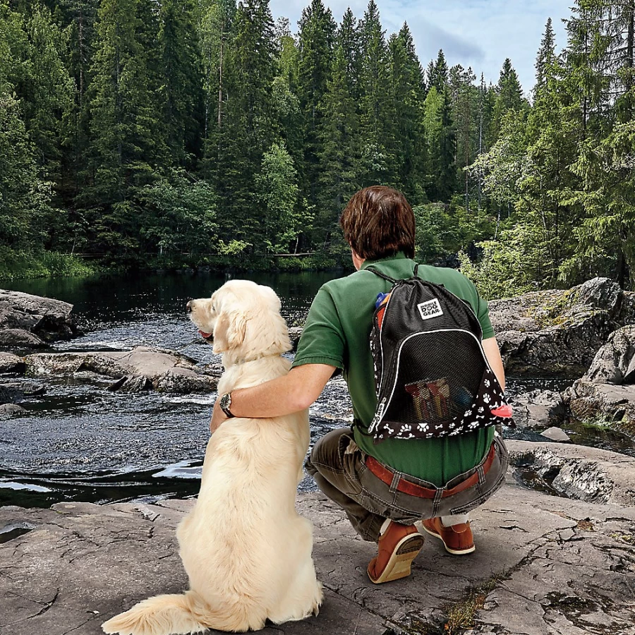 PetSmart Mobile Dog Gear Essentials - Portable Drawstring Bag for Dogs