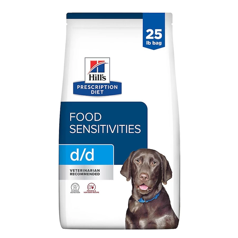 Hill's Prescription Diet d/d Venison Dry Dog Food for Adult Skin & Food Sensitivities | PetSmart