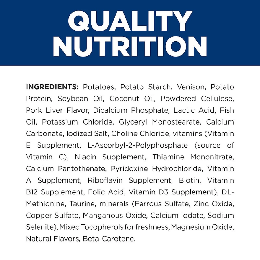 Hill's Prescription Diet d/d Venison Dry Dog Food for Adult Skin & Food Sensitivities | PetSmart