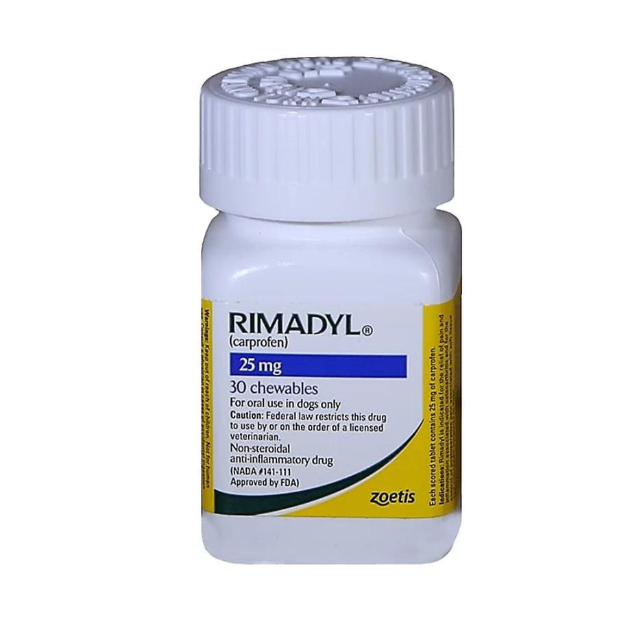 "PetSmart Rimadyl 25 mg Chewable Tablets for Dogs - Pain Relief & Arthritis Treatment"