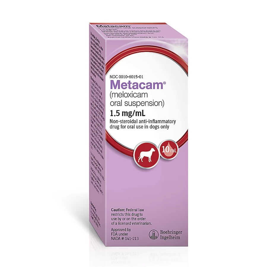 PetSmart Metacam 1.5 mg/ml Oral Suspension for Dogs & Cats - Meloxicam Pain Relief Liquid